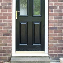 Door installation provided by Crown Improvements