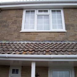 New guttering installation for a home in Somerset